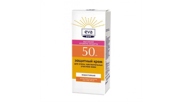 Крем для очень чувствительной кожи SPF 50 Eva Sun, 25 мл
