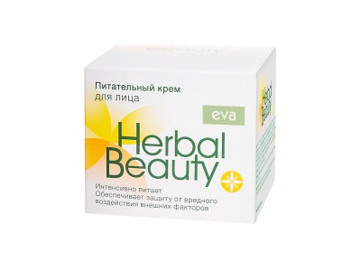 Питательный крем для лица Eva Herbal Beauty, 50 мл