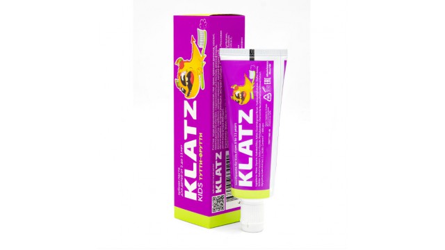 Klatz Kids Зубная паста для детей Тутти-фрутти, 40 мл