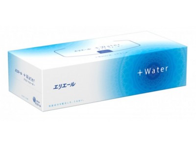 Салфетки бумажные в коробке "Elleair" +Water, (180 шт.)