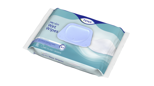 Влажные полотенца Tena proskin wet wipe (48 шт.)