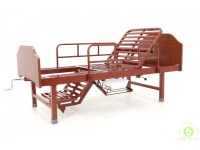 Е-49 (Cигма 49) Медицинская кровать-кресло с кресельной функцией без роликов