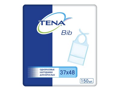 Защитные нагрудники Tena bibs 37 x 48, (150 штук.)