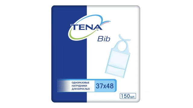 Защитные нагрудники Tena bibs 37 x 48, (150 штук.)