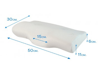 Анатомическая подушка Sleep Ergo Anti Age (30*50*6/11)