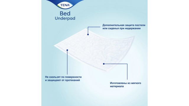 Пеленки Tena Underpad Normal, 60x60 см, (30 шт.)