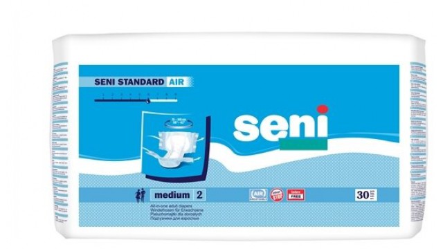 Подгузники для взрослых Seni Standard Air (30 шт.) MEDIUM