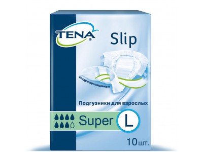 Подгузники для взрослых Tena Slip Super L (10 шт.)
