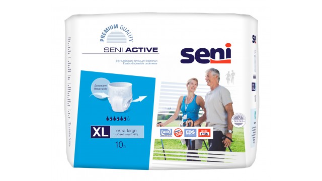 Трусы впитывающие Seni Active XL (10 шт.)