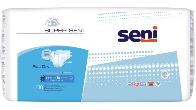 Подгузники для взрослых Seni Super M (30 шт.)