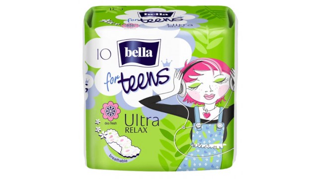 Прокладки Bella for Teens Relax Deo, (10 шт.)