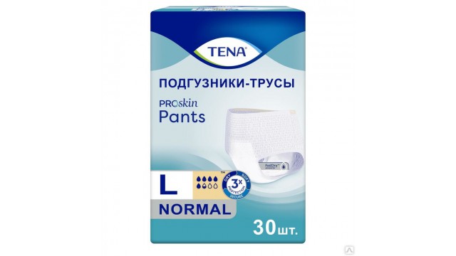 Трусы впитывающие TENA Pants Normal L (30 шт.)