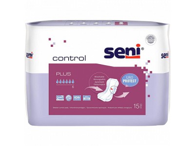 Прокладки урологические Seni Control Plus (15 шт.) - 6 капель