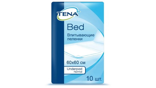 Пеленки Tena Underpad Normal, 60x60 см, (10 шт.)